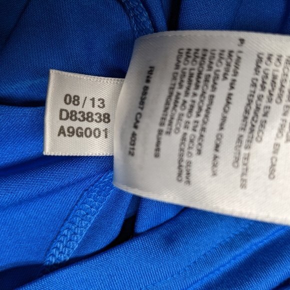 Adidas Kids Top Medium Long Sleeve Climalite V-Neck Base Tee Shirt Youth M 12-14 - Picture 7 of 7